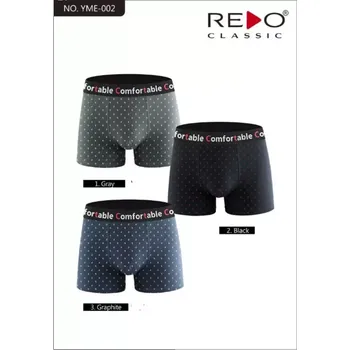 Boxerky PÁNSKÉ BOXERKY REDO LOOSE směs barev L