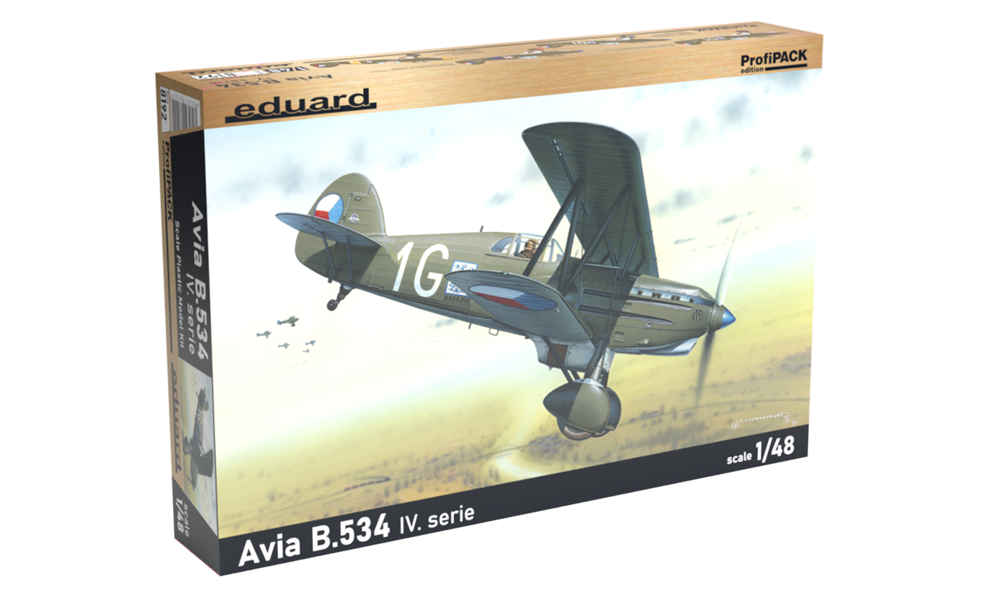 Eduard model 8192 Avia B-534 IV. série 1/48 ProfiPACK