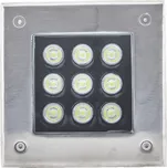 LEDSVITI Pojezdové zemní LED svítidlo 9W studená bílá