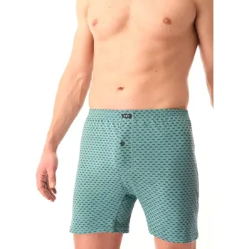 Pánské spodní prádlo Boxerky Key MXC 947 A25 M-4XL tmavě modrá XXL