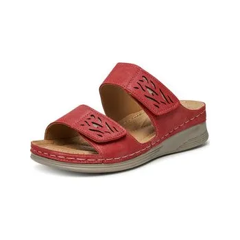 Dámské pantofle Nazouváky Clara Barson WYL05010-11 Červená 36