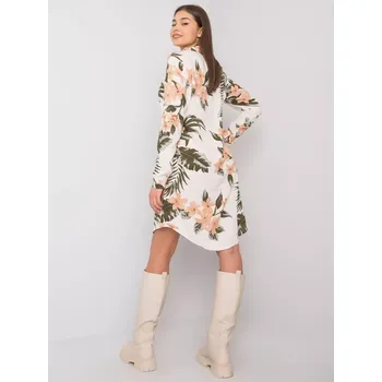 Dámské šaty Šaty TO KS 1120 9.26 světle béžová S