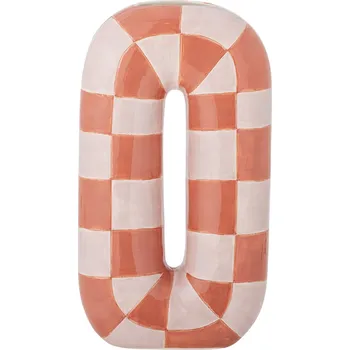 Váza Bloomingville Keramická váza Mae Orange 32 cm