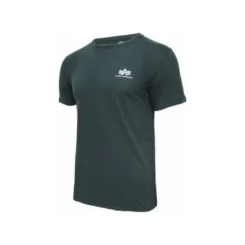 Pánské tričko Alpha Industries T-Shirt AI.188505-610-L Zelená Regular Fit M