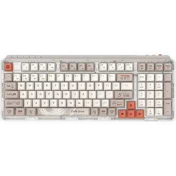 Klávesnice Mechanická klávesnice Z980 ProMax MIIIW (Kávová)