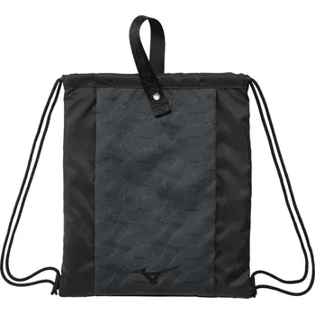 Sportovní taška Sportovní vak Mizuno GB Drawbag WASO / Black/Dark Gray / OS Velikost: OS