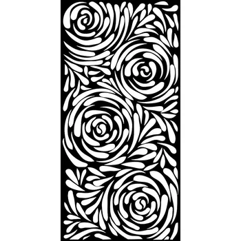 Plech designový plech, laserem vypálený vzor 1020 - ocelový děrovaný plech, designová výplň, rozměr 1000 x 2000 x 3 mm, bez povrchové úpravy