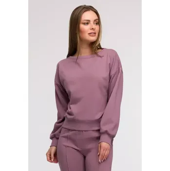 Dámské oblečení B293 Mikina s otevřenými zády - heather EU S