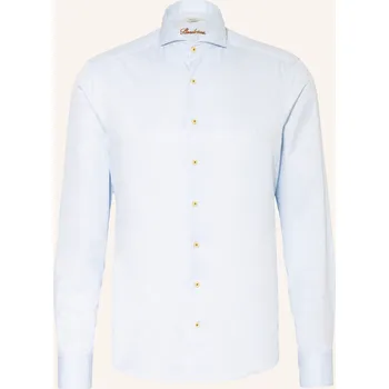 Pánská košile Stenströms Pánská Košile Slim Fit, bílá / tmavě modrá, 38