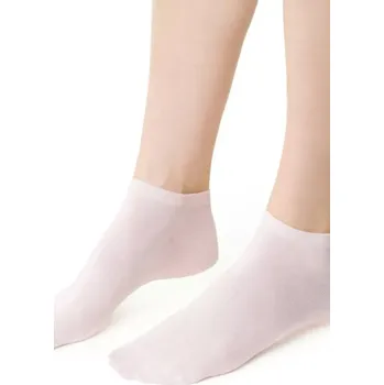 Pánské oblečení Hladké dámské ponožky 052 světle růžová 35-37