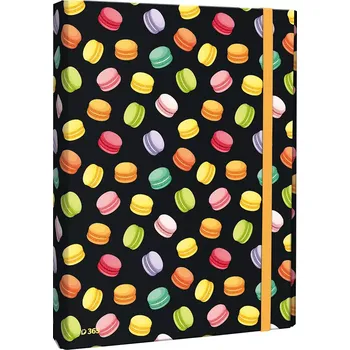 Dětské zboží Box na sešity s klopou A4 Macarons