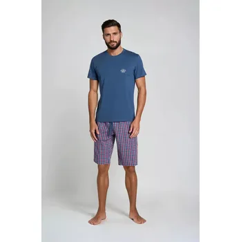 Pánská móda Pyžamo Zeroth 38364-59X Námořnická modrá - Henderson M