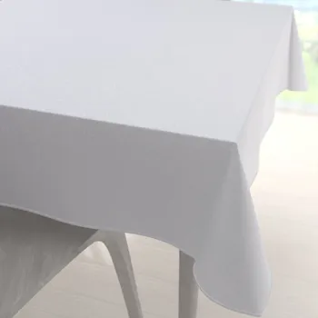 ubrus Teflonový čtvercový ubrus TF-078 Ornamenty - studená bílá 40x40 cm