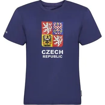 Chlapecké tričko CZECH T-SHIRT JR juniorské bambusové triko modrá 164/170