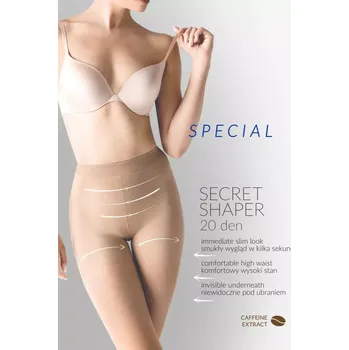 Dámské punčochy Dámské tvarující punčochové kalhoty SECRET SHAPER 20-5 MELISA 5