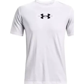 Pánské tričko Pánské tričko Repeat Ss M 1371264 100 s grafikou - Under Armour 2 XL