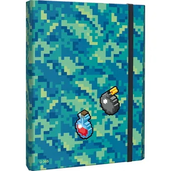 Box na sešity s klopou A4 Pixel Quest
