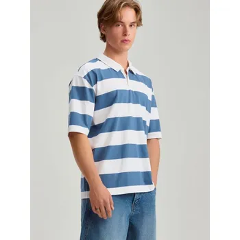 Pánské tričko Polo - M - House - bílý - 299GC-00X