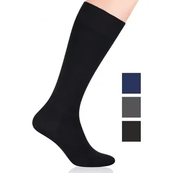 Pánské bavlněné podkolenky Steven art.027 TMAVĚ BÉŽOVÁ 41-43