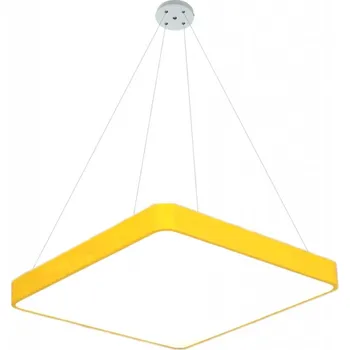 Žárovka LEDSVITI OT-XDD-S400-OG-5000K-ZAVES Závěsný Žlutý designový LED panel 400x400mm 24W denní bílá