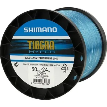 Monofilní Vlasec Shimano Tiagra Hyper Troll IGFA Clear Blue 1000m 0,68mm/24kg