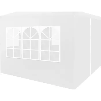 Zahradní altán vidaXL Party stan 3 x 3 m bílý