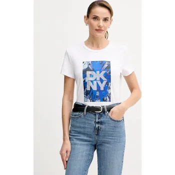 Pánské tričko Tričko Dkny KNIT TOPS P5GHZWNA bílá 00X, vel. S