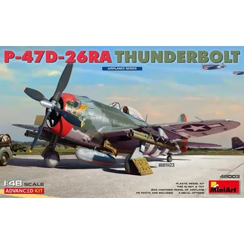 Plastikový model P-47D-26RA Thunderbolt (Advanced Kit) - MiniArt 48003