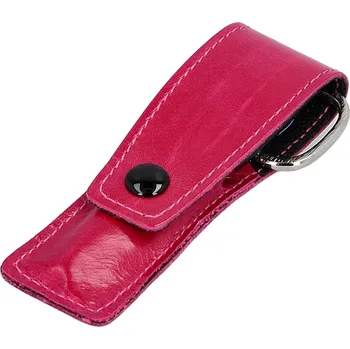 Kožená manikúra a pedikúra fuchsiová - Solingen Feliksa růžová