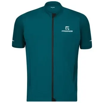 Cyklistické oblečení ZEPHIR pánský cyklistický dres petrol M