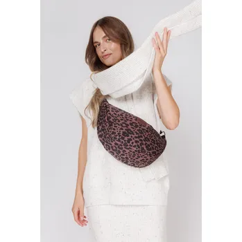 Ledvinka Crossbody ledvinka STUDIO NOOS Red Leopard Puffy