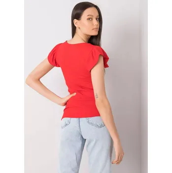 Dámská košile Halenka DHJ BZ 13301.34P červená jedna velikost