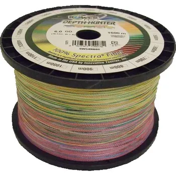 Rybářská šňůra Pletená Šňůra PowerPro Depth-Hunter Multi Color 300m 0,28mm/20kg
