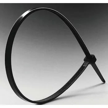 Stahovací páska Vázací páska se stabilizací proti UV 250x4,8mm černá N.G. ELEKTRO NPC 250/4,8