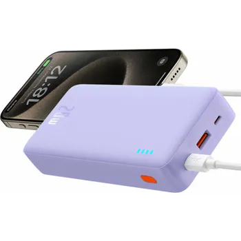 Powerbanka Baseus Airpow - powerbank 20000 mAh 20W (fialová)