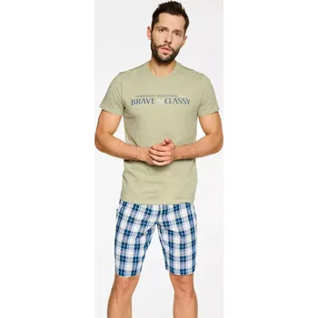 Pánská móda Pyžamo Proud 39735-65X Mint - Henderson M