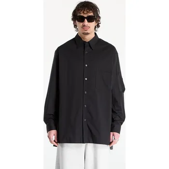 Pánská košile Košile Y-3 Cotton Long Sleeve Shirt Black L