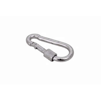 Jištění Karabina s pojistkou pro lana DROMET KSZ.4.40 hasičská karabina 4x40mm