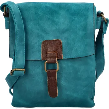 Kabelka Dámská crossbody kabelka modrá - Paolo bags Oresta modrá