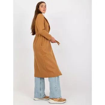 Dámský kabát Kabát TW CZ BI 5312.32 velbloudí jedna velikost