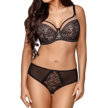 Podprsenka Podprsenka Crystal Soft 1396 Black - Ava Lingerie 85 C