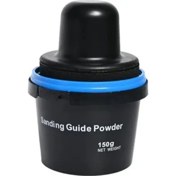 Černý diagnostický prášek na lak 150 g Zvýraznění škrábanců a vad Povrchová kontrola karoserie automobilu