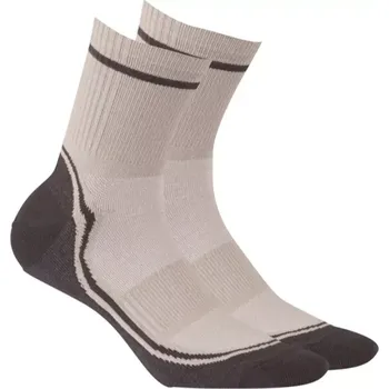 SPORTIVE - MLADÉ PÁNSKÉ KRÁTKÉ FROTÉ PONOŽKY SE VZOREM AG+ Grey 39/41