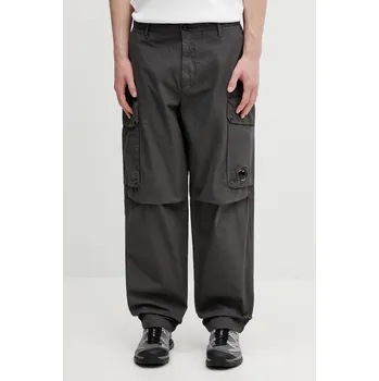 Pánské kalhoty Bavlněné kalhoty C.P. Company, 52, šedá, 90X