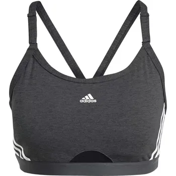 Dámské spodní prádlo Adidas Aeroreact Training Light-Support 3-Stripes Bra W HC7870 S