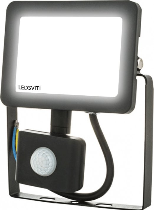 LEDSVITI LED halogen 20W s čidlem pohybu