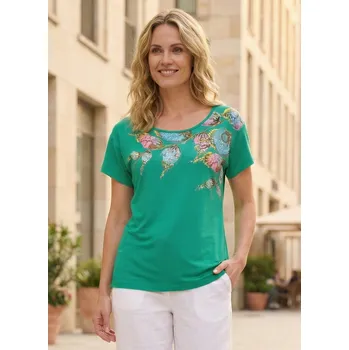 Dámské tričko Dámské triko ALTISPORT BAILA ZELENÁ XS