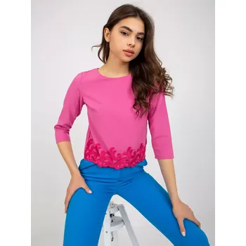 Dámská košile Halenka LK BZ 505970.33P tmavě růžová 40