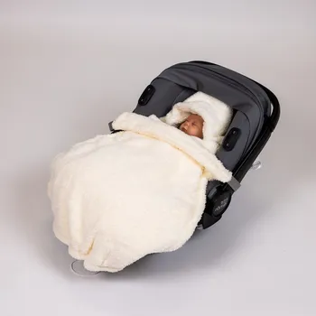 Tulimese Nánožník do autosedačky smetanový