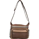 Dámská crossbody kabelka taupe - MaxFly Fiorella taupe